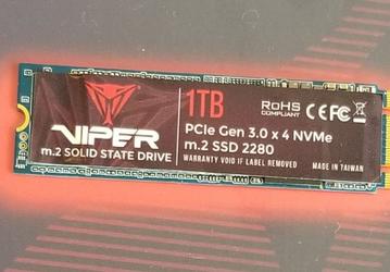 Viper – новая серия твердотельных накопителей Patriot Memory