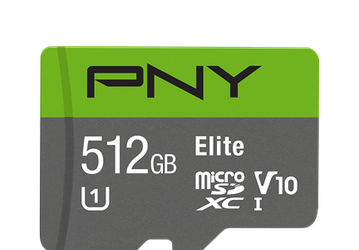 Карта памяти PNY Elite microSDXC Card CL 10 объёмом 512 ГБ оценена в 350 долларов