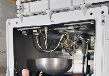В Lockheed Martin «напечатали» из титана деталь диаметром 1,16 м для космического аппарата 