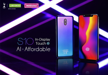 Leagoo S10 станет первым доступным смартфоном с подэкранным сканером отпечатков пальцев