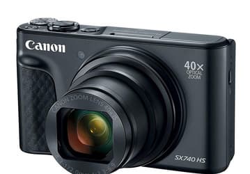Камера Canon PowerShot SX740 HS оснащена объективом с 40-кратным зумом