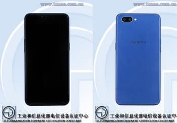 TENAA подтверждает предварительные сведения о смартфоне Oppo A5