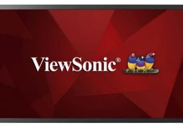 ViewSonic CDM5500T — большой сенсорный дисплей для коммерческого применения