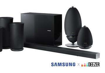 Samsung добавляет поддержку Deezer HiFi в некоторые саундбары и беспроводные колонки