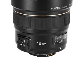 Начались продажи объектива Yongnuo YN14mm F2.8