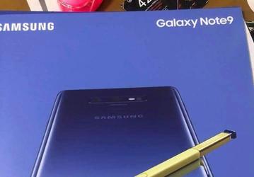 Смартфон Samsung Galaxy Note9 засветился на рекламном постере