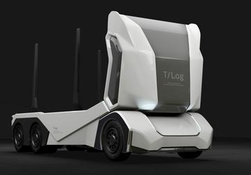 Einride T-log — беспилотный электрический лесовоз грузоподъёмностью 16 тонн
