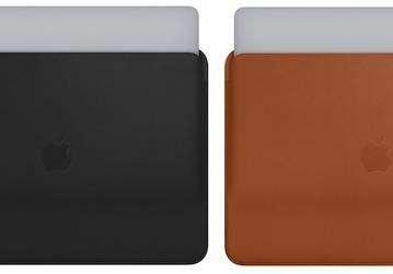 Apple выпустила новые кожаные чехлы для 13- и 15-дюймовых MacBook Pro