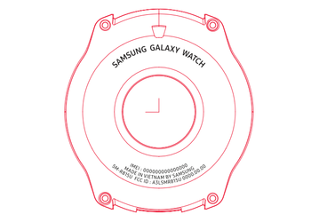 Часы Samsung Galaxy Watch: новое изображение и некоторые характеристики 