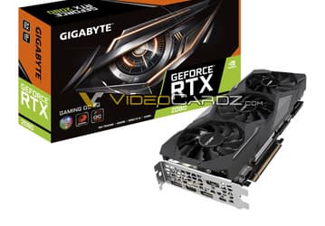 Появились изображения 3D-карт Gigabyte GeForce RTX 2080 и RTX 2080 Ti серий WindForce и Gaming 