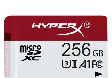 Представлены первые «игровые» карты памяти microSD HyperX 