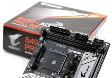 Материнская плата Gigabyte B450i AORUS PRO WIFI: чипсет AMD B450 и типоразмер Mini-ITX