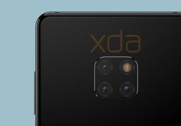 Строенная камера смартфона Huawei Mate 20 выглядит весьма оригинально