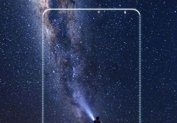 На первом живом фото Nubia Z18 виден небольшой вырез в экране