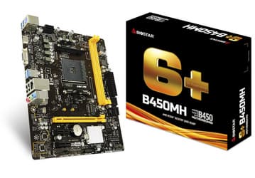 Плата Biostar B450MHC на новом чипсете AMD стоит 60 долларов 