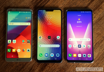 В смартфоне LG V40 ThinQ тоже появится вырез в экране