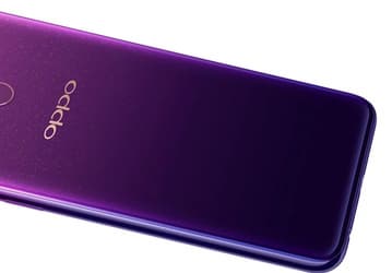 Смартфон Oppo F9: 25-мегапиксельная фронтальная камера, каплевидный вырез в экране и необычное оформление тыльной стороны