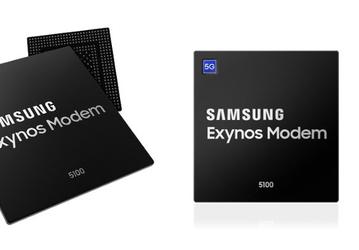 Samsung Exynos Modem 5100 — модем с поддержкой 5G и скоростью передачи данных до 6 Гбит/с