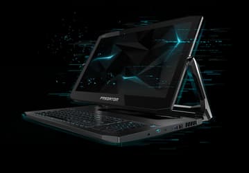 Acer анонсировала игровой ноутбук-трансформер Predator Triton 900 