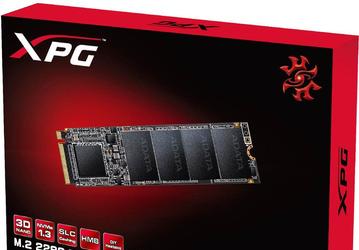 SSD Adata XPG SX6000 Pro типоразмера M.2 обеспечивают скорости чтения до 2100 МБ/с