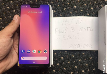 Видео дня: распаковка Google Pixel 3 XL 