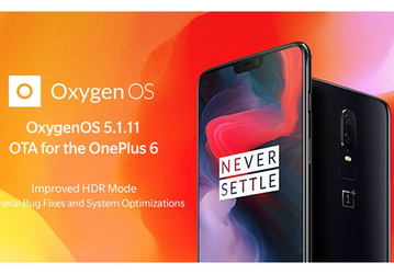 Новая прошивка убрала баг с экраном OnePlus 6 и улучшила режим HDR