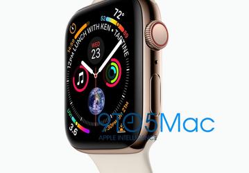 В сеть утекло официальное изображение новых смарт-часов Apple Watch