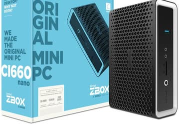 Мини-ПК Zotac ZBox CI660 Nano оснащен процессором Intel Core i7-8550U и пассивной системой охлаждения