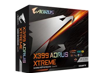 Плата Gigabyte X399 Aorus Extreme для процессоров AMD Ryzen Threadripper второго поколения стоит 500 долларов