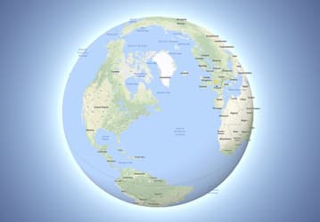 В Google Maps покончили с плоской Землей