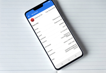 Elephone SX копирует iPhone X, но не во всем