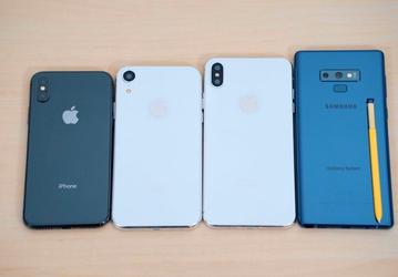 Видео дня: Samsung Galaxy Note9 сравнили с новыми iPhone (2018)