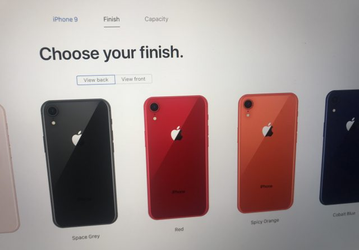 Страничка iPhone 9 всплыла на официальном сайте Apple раньше времени