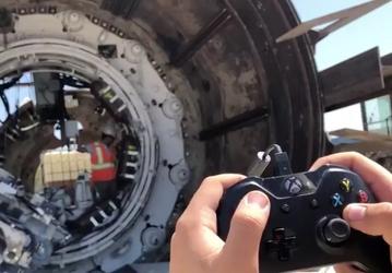 The Boring Company управляет гигантскими машинами при помощи контроллера для Xbox