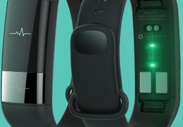 Фитнес-браслет Huami Amazfit Health Band 1S круглосуточно регистрирует пульс и снимает ЭКГ