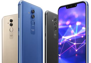Смартфон Huawei Mate 20 Lite с четырьмя камерами выходит в России