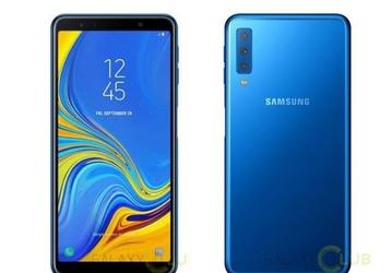Фотогалерея дня: первый смартфон Samsung с тройной основной камерой