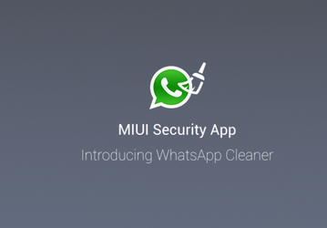 Xiaomi добавила в MIUI 10 функцию очистки WhatsApp