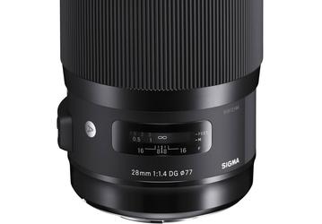 Оптическая схема объектива Sigma 28mm F1.4 DG HSM | Art насчитывает 17 элементов