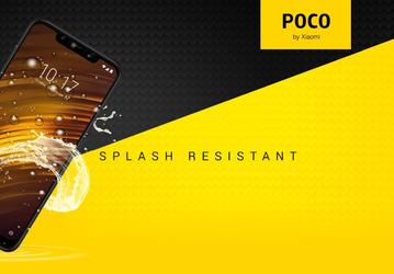 Смартфон Xiaomi Pocophone F1 имеет защиту от воды