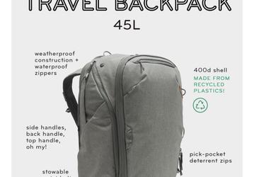 На выпуск универсального рюкзака для путешествий Travel Backpack собрано 4,5 млн долларов