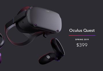 Представлена новая гарнитура виртуальной реальности Oculus Quest