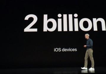 За всё время Apple реализовала почти 2 млрд устройств с iOS