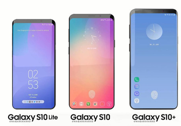 Экран асимметричного смартфона Samsung Galaxy S10 получит новое соотношение сторон