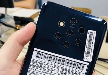 Фото дня: камера с пятью объективами в смартфоне Nokia TA-1094