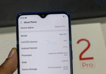 Смартфон Realme 2 Pro с SoC Snapdragon 660, 8 ГБ ОЗУ и 128 ГБ флэш-памяти будет дешевле, чем Xiaomi Mi 6X