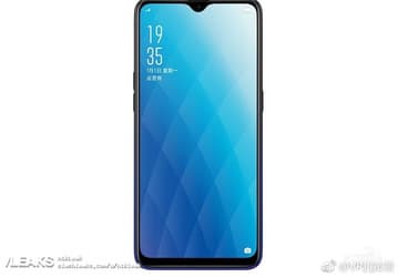 Опубликованы изображения смартфона Oppo A7X