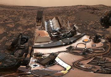 Ровер Curiosity нашёл на Марсе необычно твёрдую породу