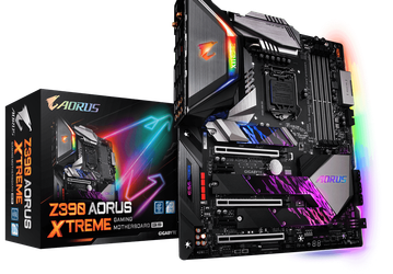 Представлена хорошо оснащенная системная плата Gigabyte Z390 Aorus Xtreme