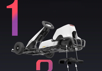 Xiaomi предлагает гоночный карт Ninebot Gokart